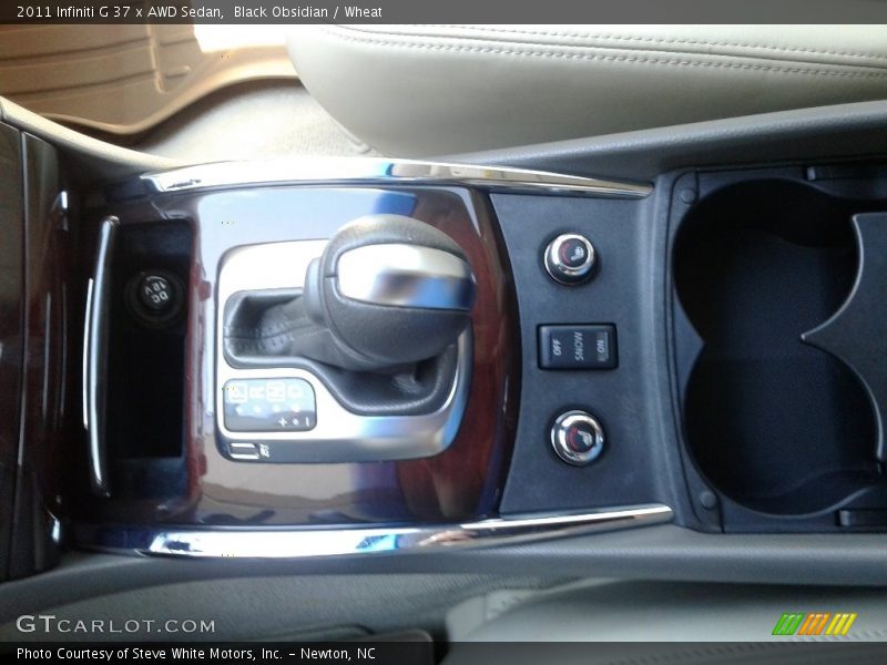 Black Obsidian / Wheat 2011 Infiniti G 37 x AWD Sedan