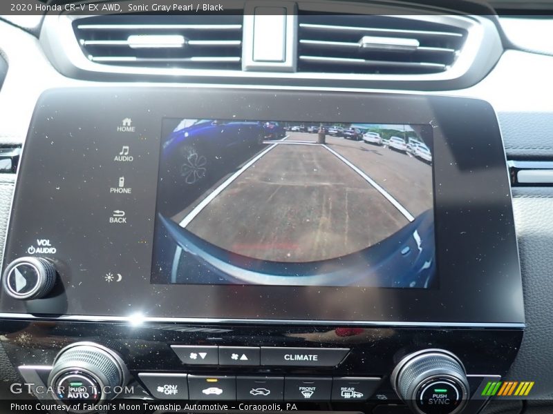 Sonic Gray Pearl / Black 2020 Honda CR-V EX AWD