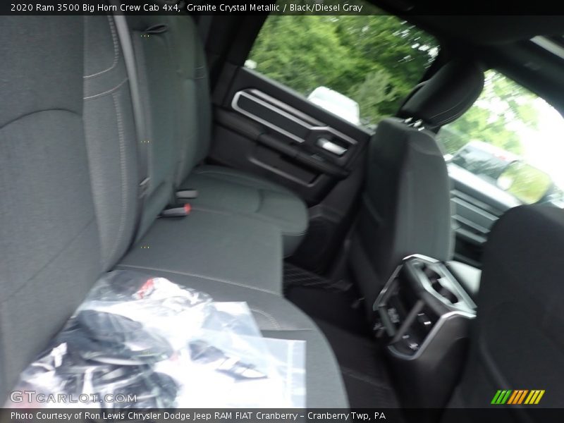 Granite Crystal Metallic / Black/Diesel Gray 2020 Ram 3500 Big Horn Crew Cab 4x4