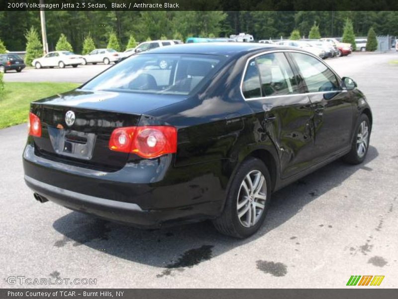 Black / Anthracite Black 2006 Volkswagen Jetta 2.5 Sedan