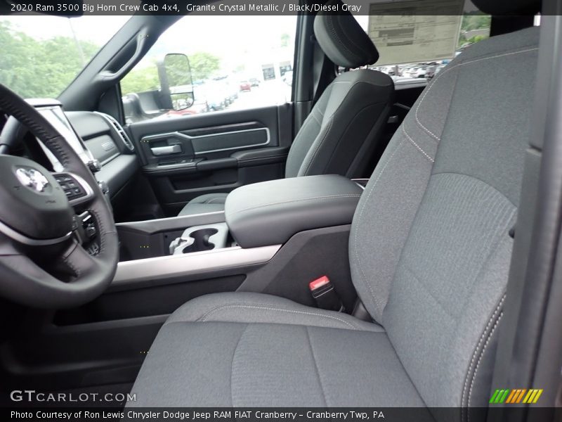 Front Seat of 2020 3500 Big Horn Crew Cab 4x4