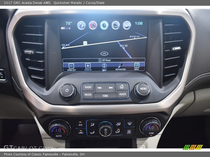 Quicksilver Metallic / Cocoa/Shale 2017 GMC Acadia Denali AWD