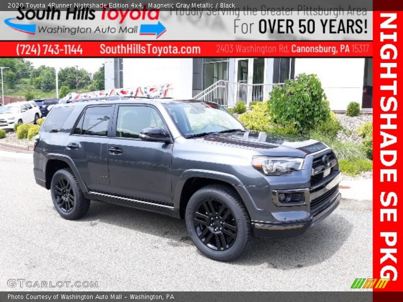 Magnetic Gray Metallic / Black 2020 Toyota 4Runner Nightshade Edition 4x4