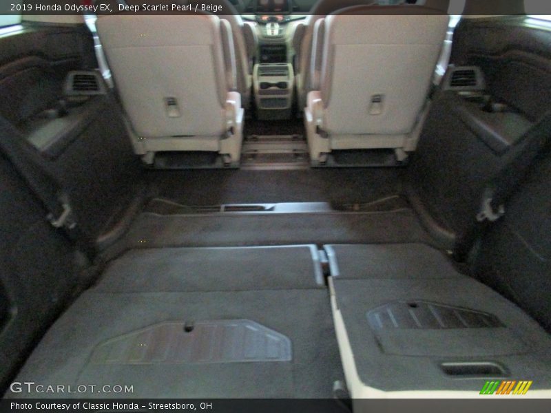 Deep Scarlet Pearl / Beige 2019 Honda Odyssey EX