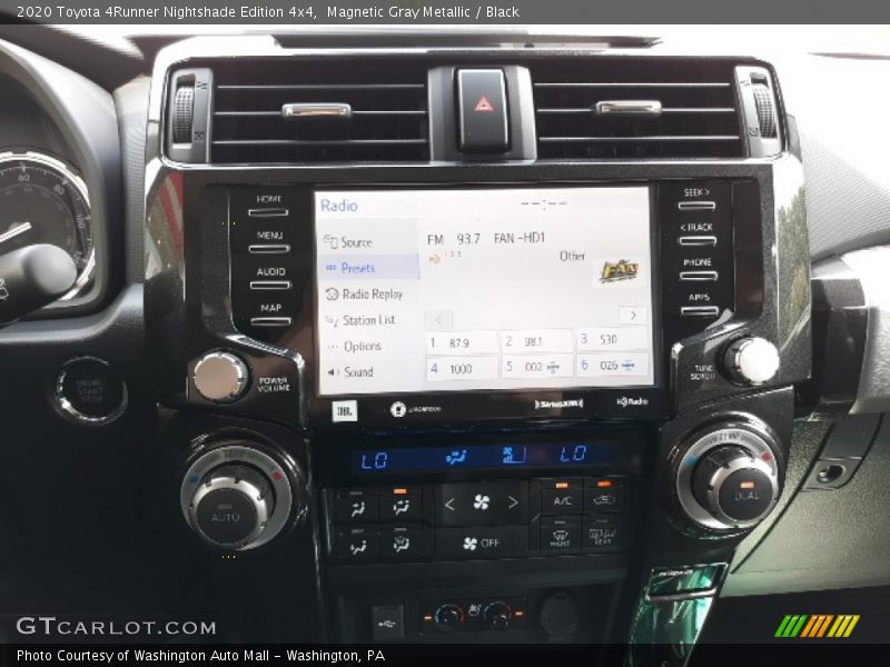 Magnetic Gray Metallic / Black 2020 Toyota 4Runner Nightshade Edition 4x4