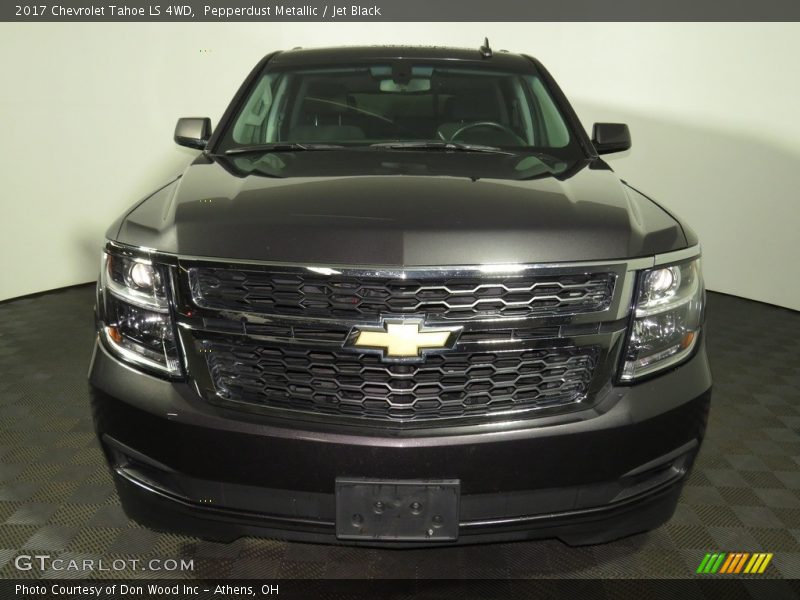 Pepperdust Metallic / Jet Black 2017 Chevrolet Tahoe LS 4WD