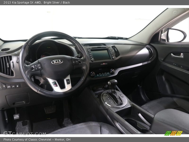  2013 Sportage SX AWD Black Interior