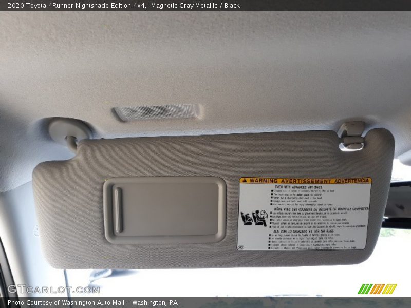 Magnetic Gray Metallic / Black 2020 Toyota 4Runner Nightshade Edition 4x4
