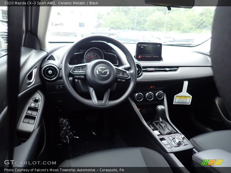 Ceramic Metallic / Black 2020 Mazda CX-3 Sport AWD