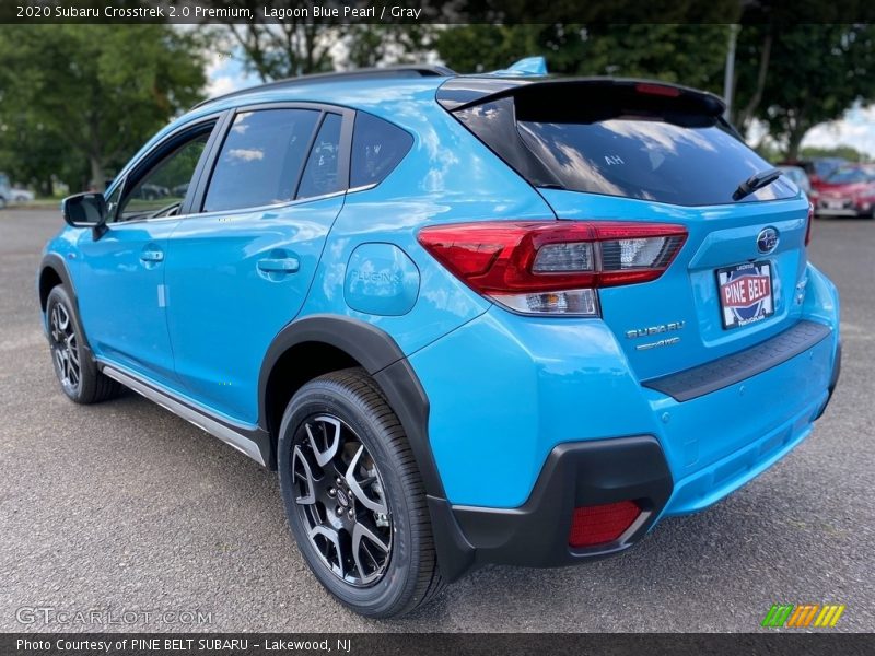 Lagoon Blue Pearl / Gray 2020 Subaru Crosstrek 2.0 Premium
