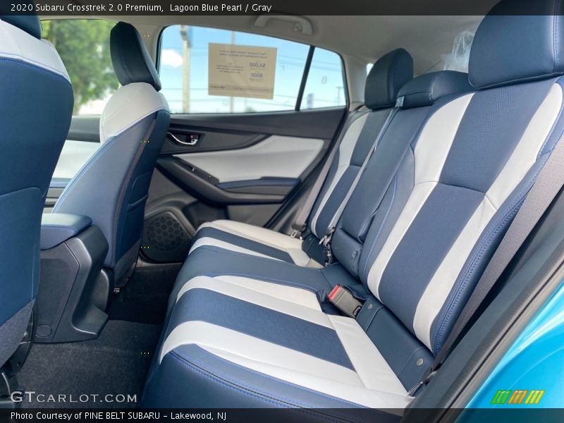 Rear Seat of 2020 Crosstrek 2.0 Premium