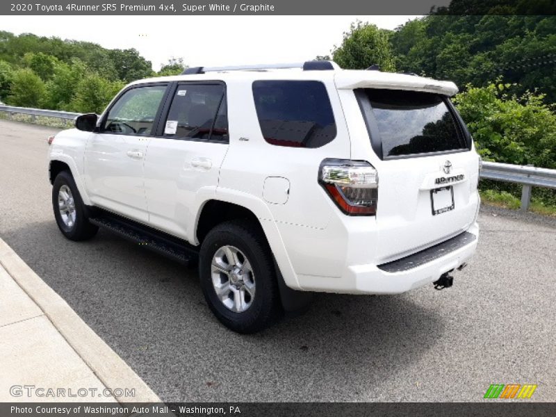Super White / Graphite 2020 Toyota 4Runner SR5 Premium 4x4