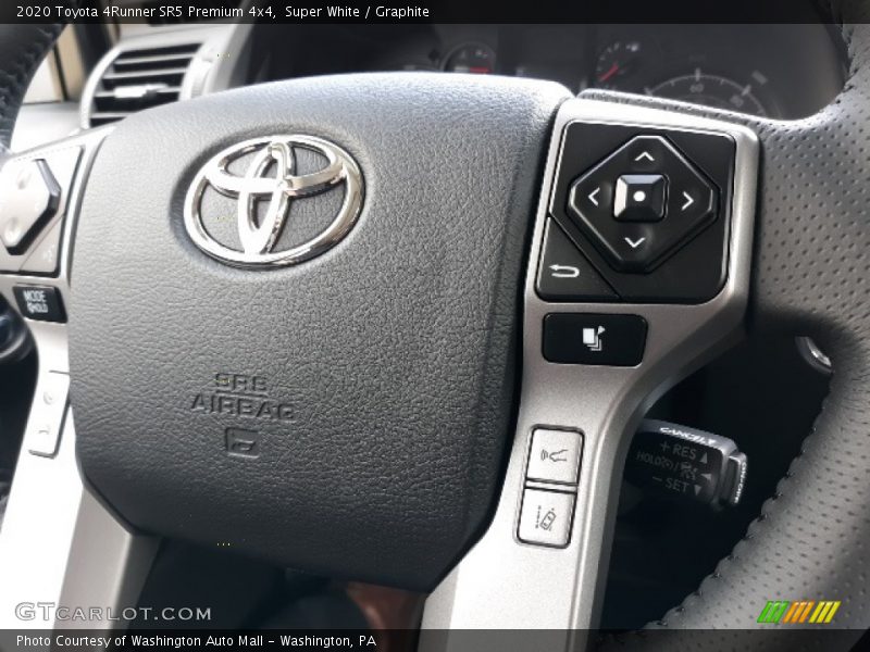 Super White / Graphite 2020 Toyota 4Runner SR5 Premium 4x4