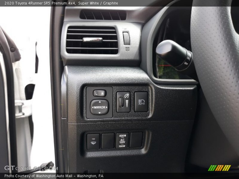 Super White / Graphite 2020 Toyota 4Runner SR5 Premium 4x4