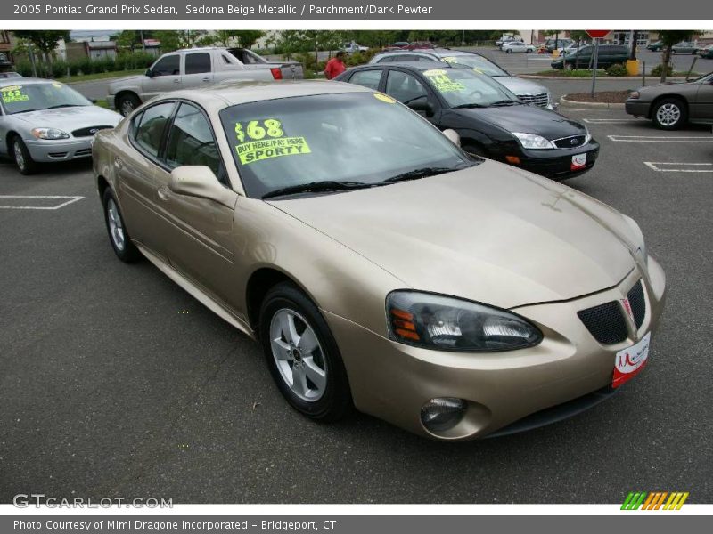 Sedona Beige Metallic / Parchment/Dark Pewter 2005 Pontiac Grand Prix Sedan
