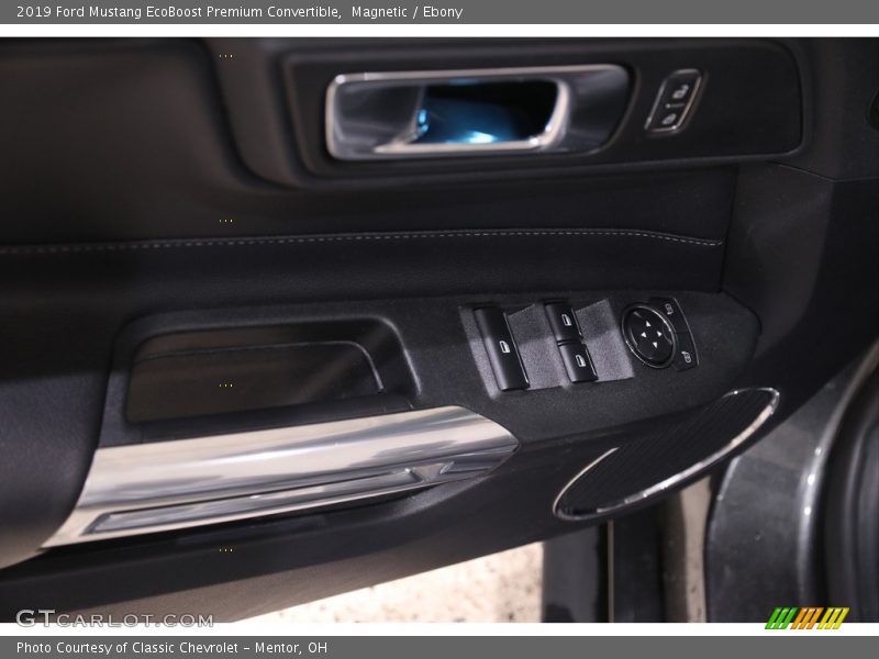 Magnetic / Ebony 2019 Ford Mustang EcoBoost Premium Convertible