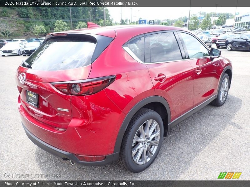 Soul Red Crystal Metallic / Black 2020 Mazda CX-5 Grand Touring AWD