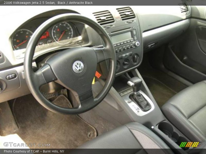 Black / Anthracite Black 2006 Volkswagen Jetta 2.5 Sedan