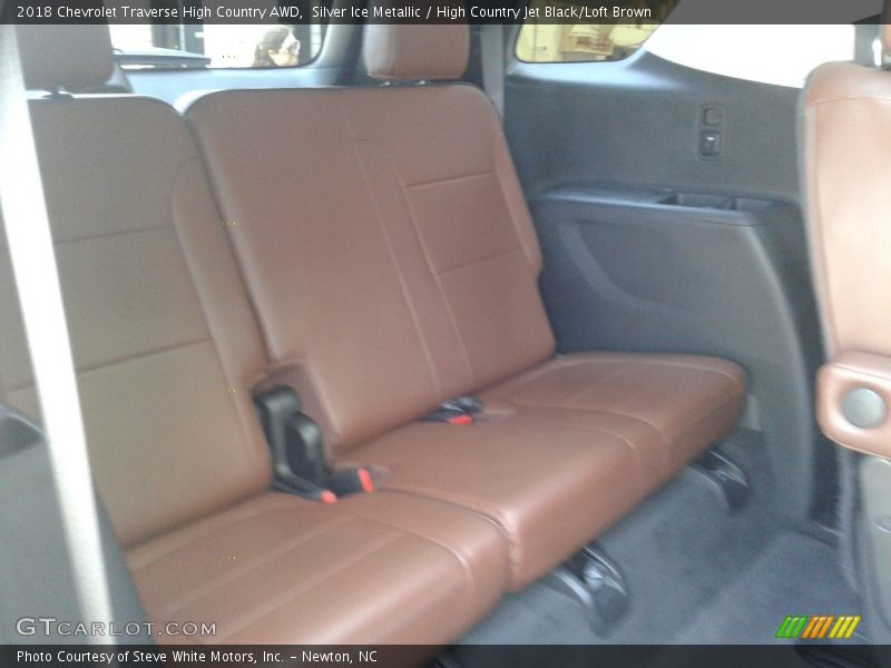 Silver Ice Metallic / High Country Jet Black/Loft Brown 2018 Chevrolet Traverse High Country AWD