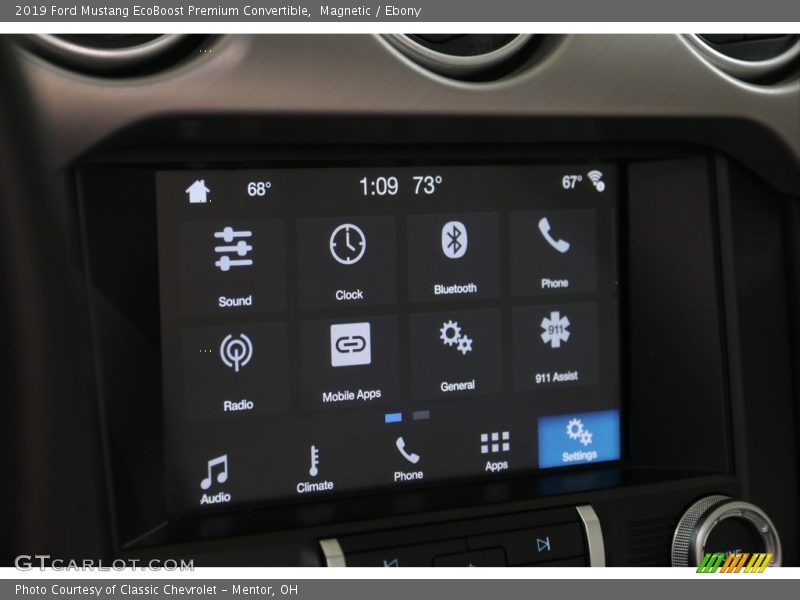 Magnetic / Ebony 2019 Ford Mustang EcoBoost Premium Convertible