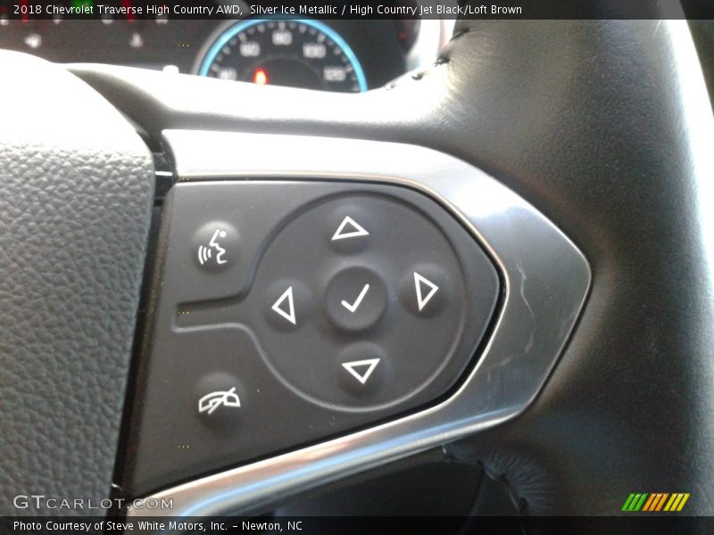 Silver Ice Metallic / High Country Jet Black/Loft Brown 2018 Chevrolet Traverse High Country AWD