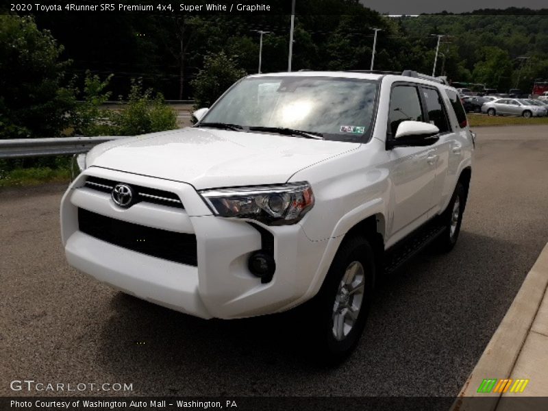 Super White / Graphite 2020 Toyota 4Runner SR5 Premium 4x4