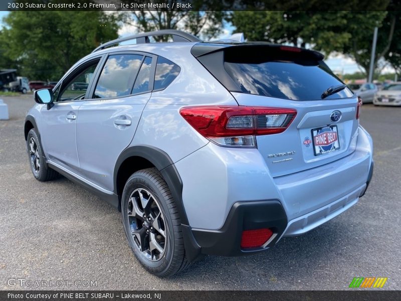 Ice Silver Metallic / Black 2020 Subaru Crosstrek 2.0 Premium