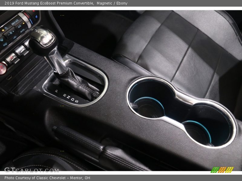 Magnetic / Ebony 2019 Ford Mustang EcoBoost Premium Convertible