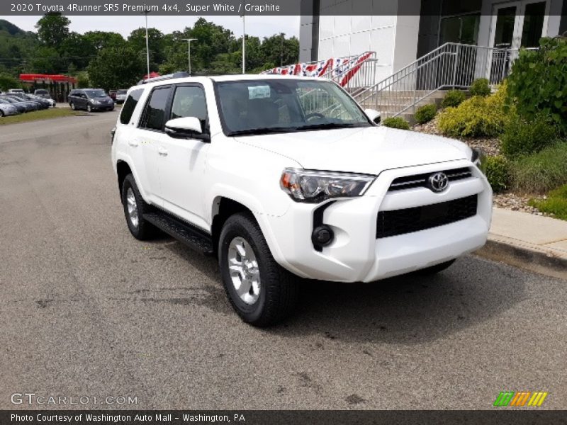 Super White / Graphite 2020 Toyota 4Runner SR5 Premium 4x4