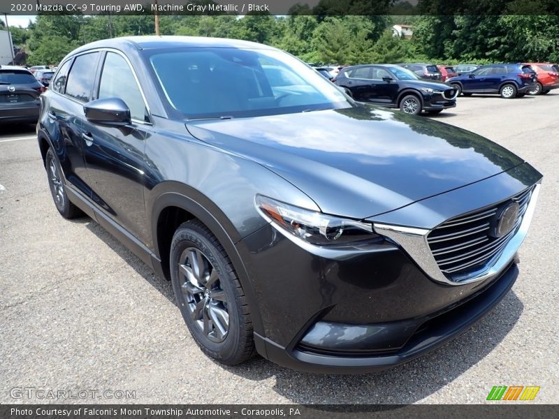 Machine Gray Metallic / Black 2020 Mazda CX-9 Touring AWD