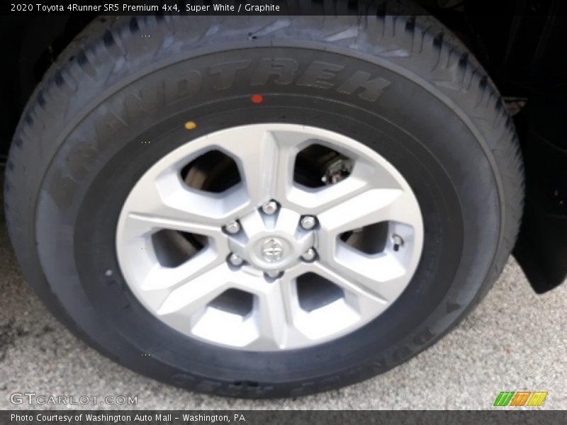 Super White / Graphite 2020 Toyota 4Runner SR5 Premium 4x4