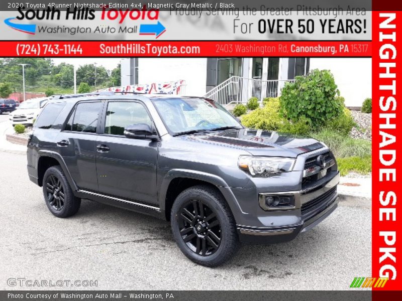 Magnetic Gray Metallic / Black 2020 Toyota 4Runner Nightshade Edition 4x4