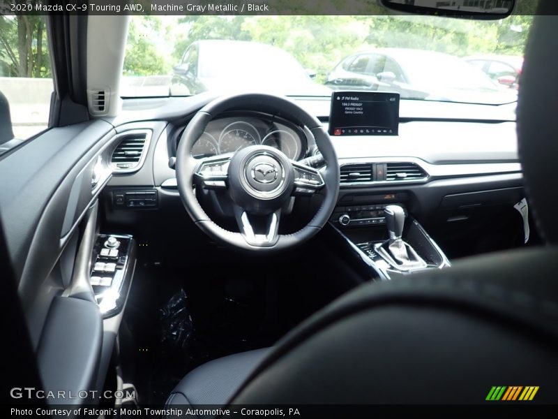 Machine Gray Metallic / Black 2020 Mazda CX-9 Touring AWD