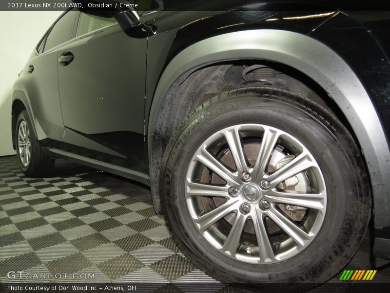 Obsidian / Creme 2017 Lexus NX 200t AWD