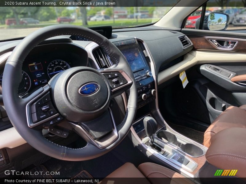 Crystal Black Silica / Java Brown 2020 Subaru Ascent Touring