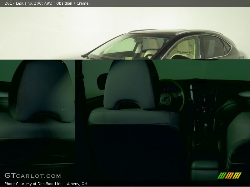 Obsidian / Creme 2017 Lexus NX 200t AWD