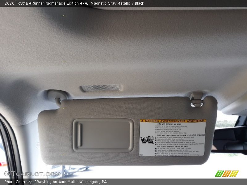 Magnetic Gray Metallic / Black 2020 Toyota 4Runner Nightshade Edition 4x4
