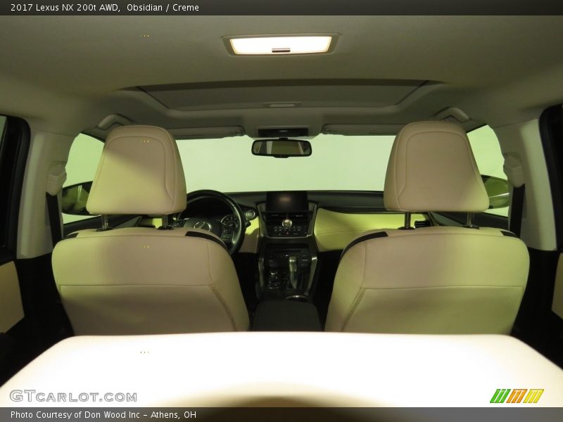 Obsidian / Creme 2017 Lexus NX 200t AWD