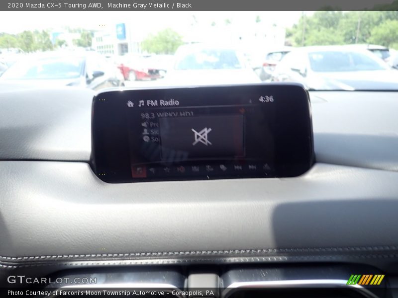 Machine Gray Metallic / Black 2020 Mazda CX-5 Touring AWD