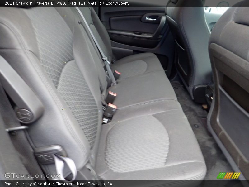 Red Jewel Metallic / Ebony/Ebony 2011 Chevrolet Traverse LT AWD