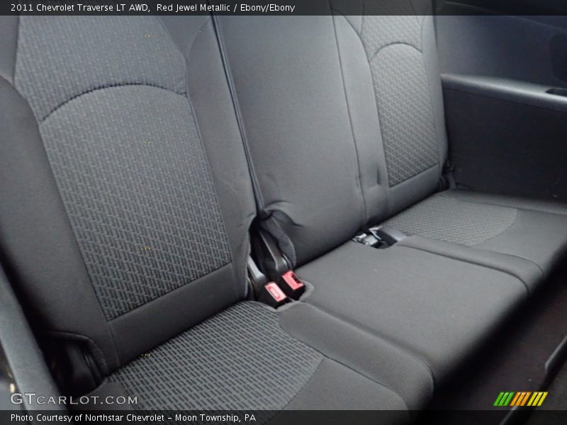 Red Jewel Metallic / Ebony/Ebony 2011 Chevrolet Traverse LT AWD