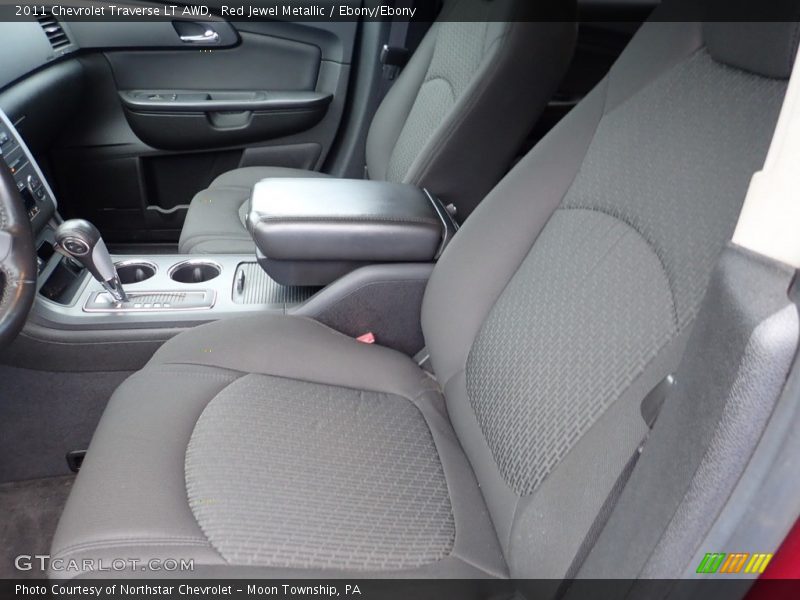 Red Jewel Metallic / Ebony/Ebony 2011 Chevrolet Traverse LT AWD