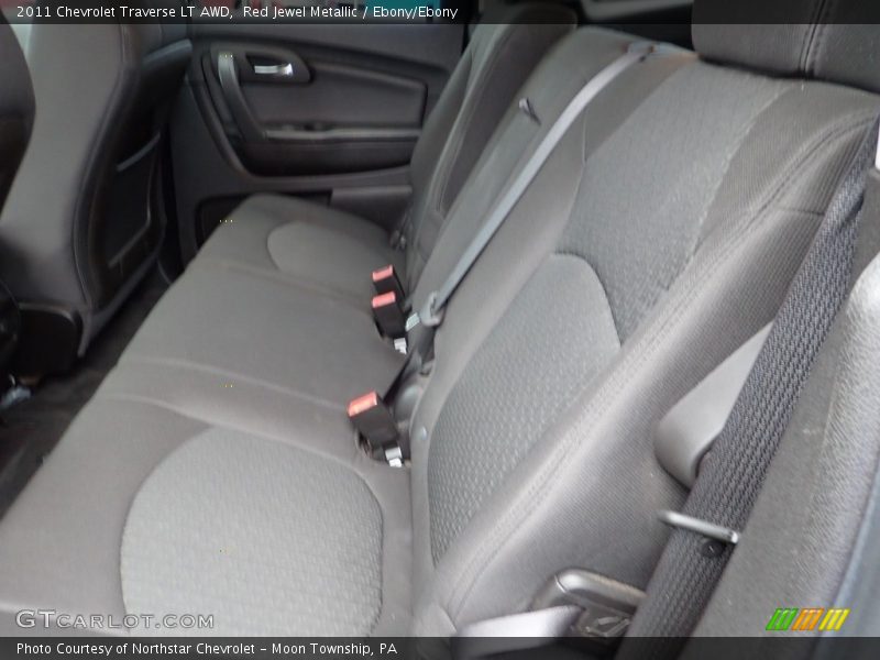 Red Jewel Metallic / Ebony/Ebony 2011 Chevrolet Traverse LT AWD