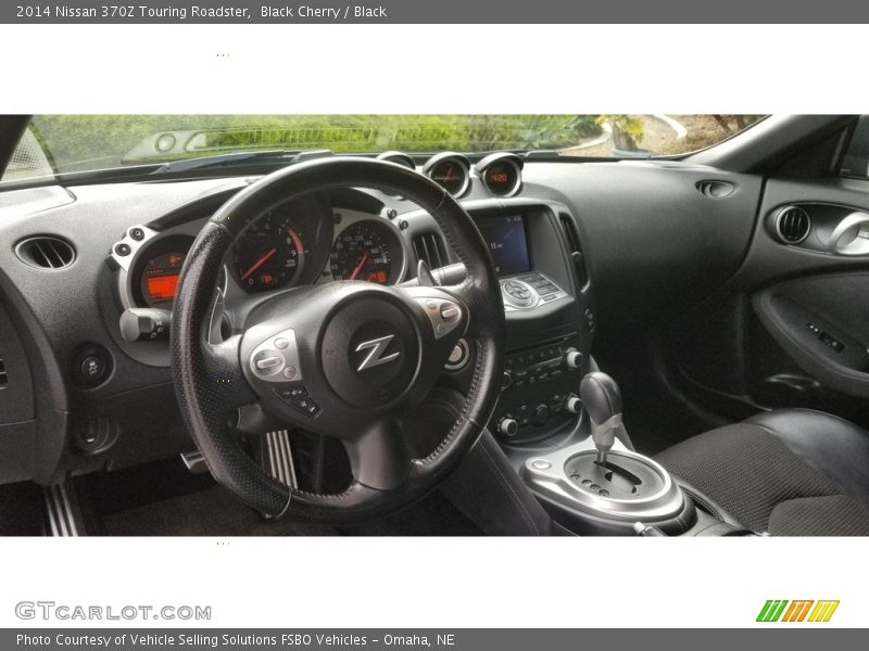 Black Cherry / Black 2014 Nissan 370Z Touring Roadster