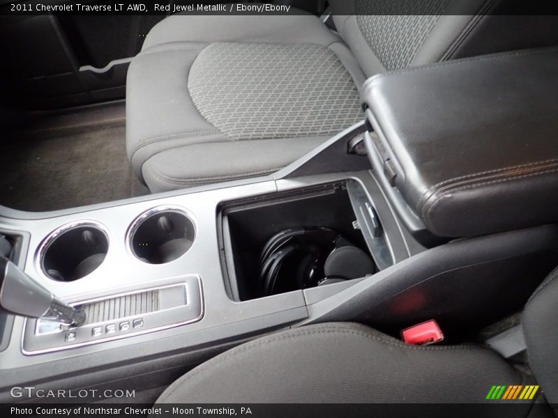 Red Jewel Metallic / Ebony/Ebony 2011 Chevrolet Traverse LT AWD