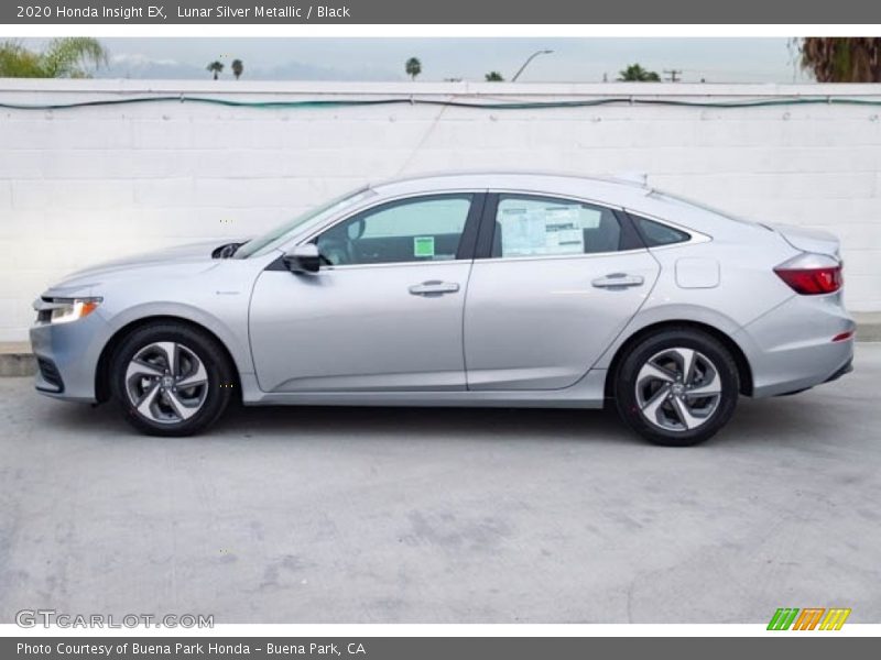 Lunar Silver Metallic / Black 2020 Honda Insight EX