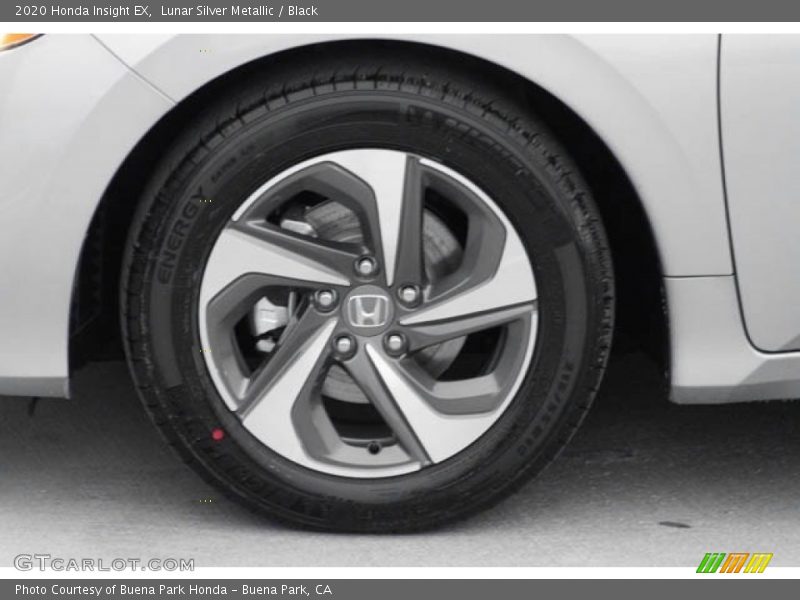 Lunar Silver Metallic / Black 2020 Honda Insight EX