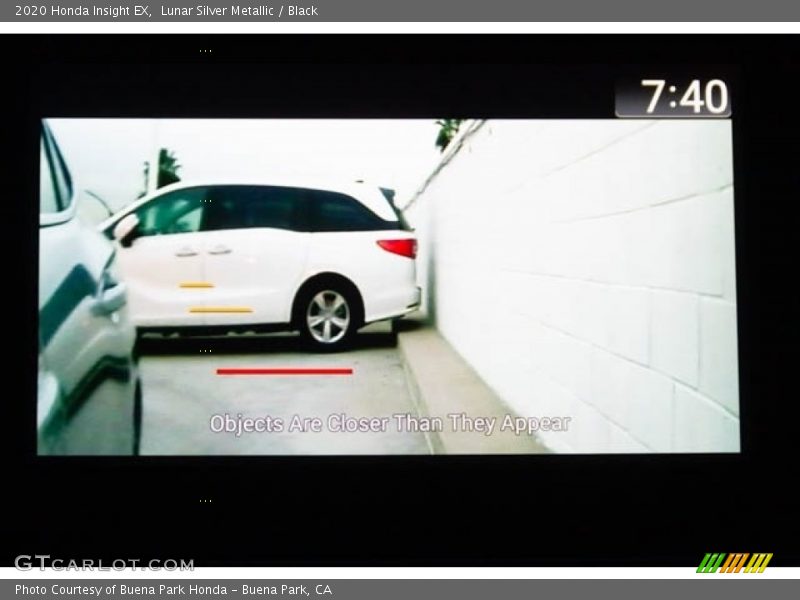 Lunar Silver Metallic / Black 2020 Honda Insight EX