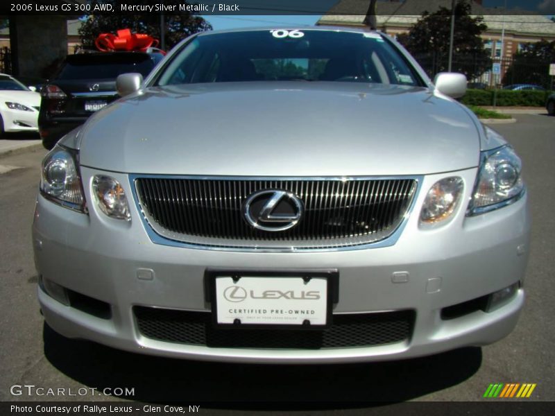 Mercury Silver Metallic / Black 2006 Lexus GS 300 AWD