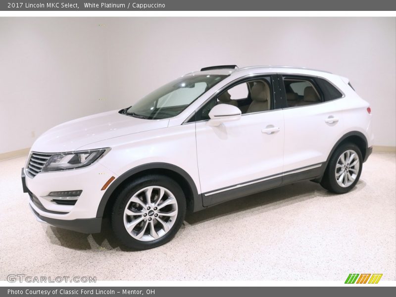 White Platinum / Cappuccino 2017 Lincoln MKC Select